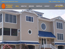 Tablet Screenshot of herringcreekbuilders.com